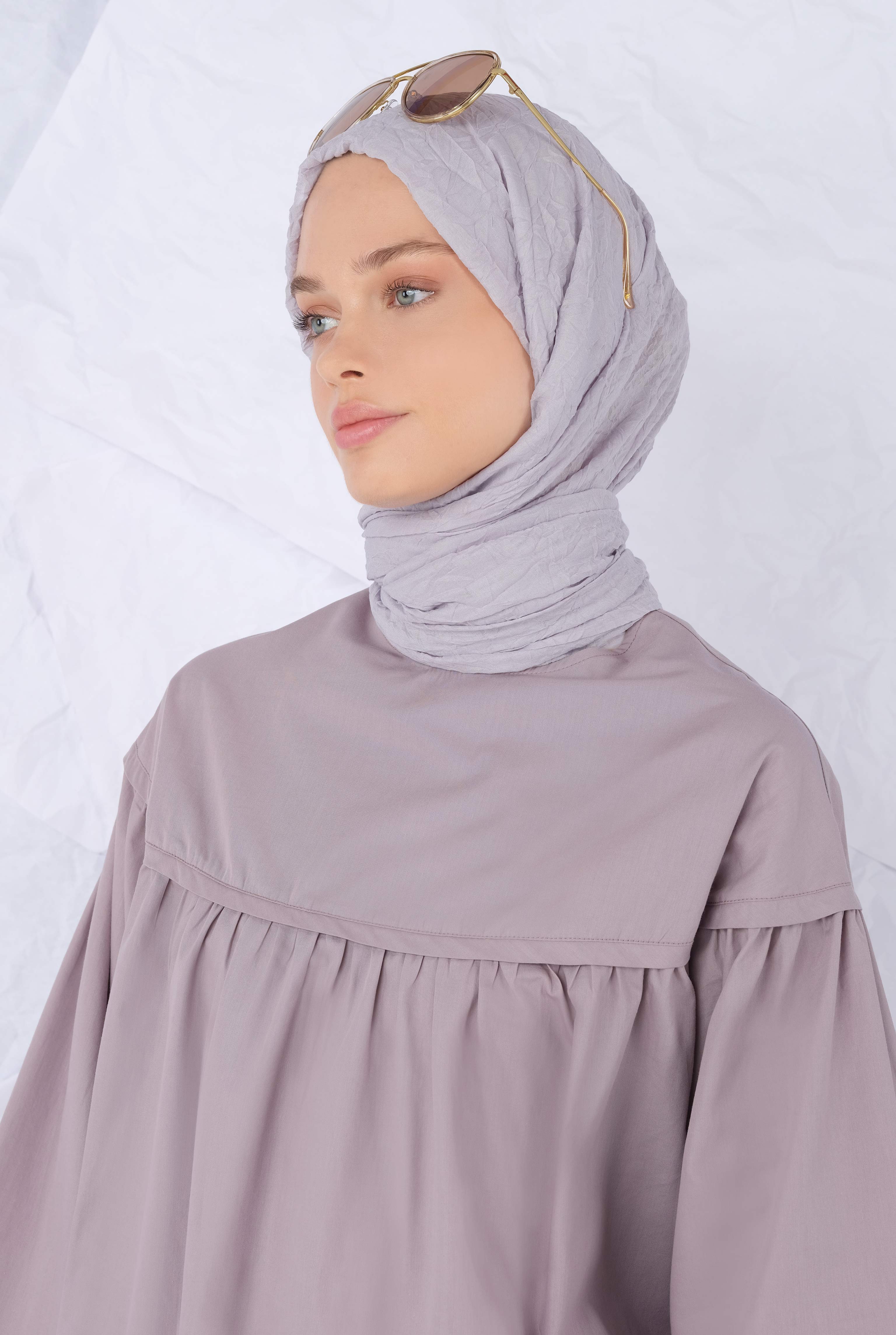 Kraş Şal Açık Lavanta