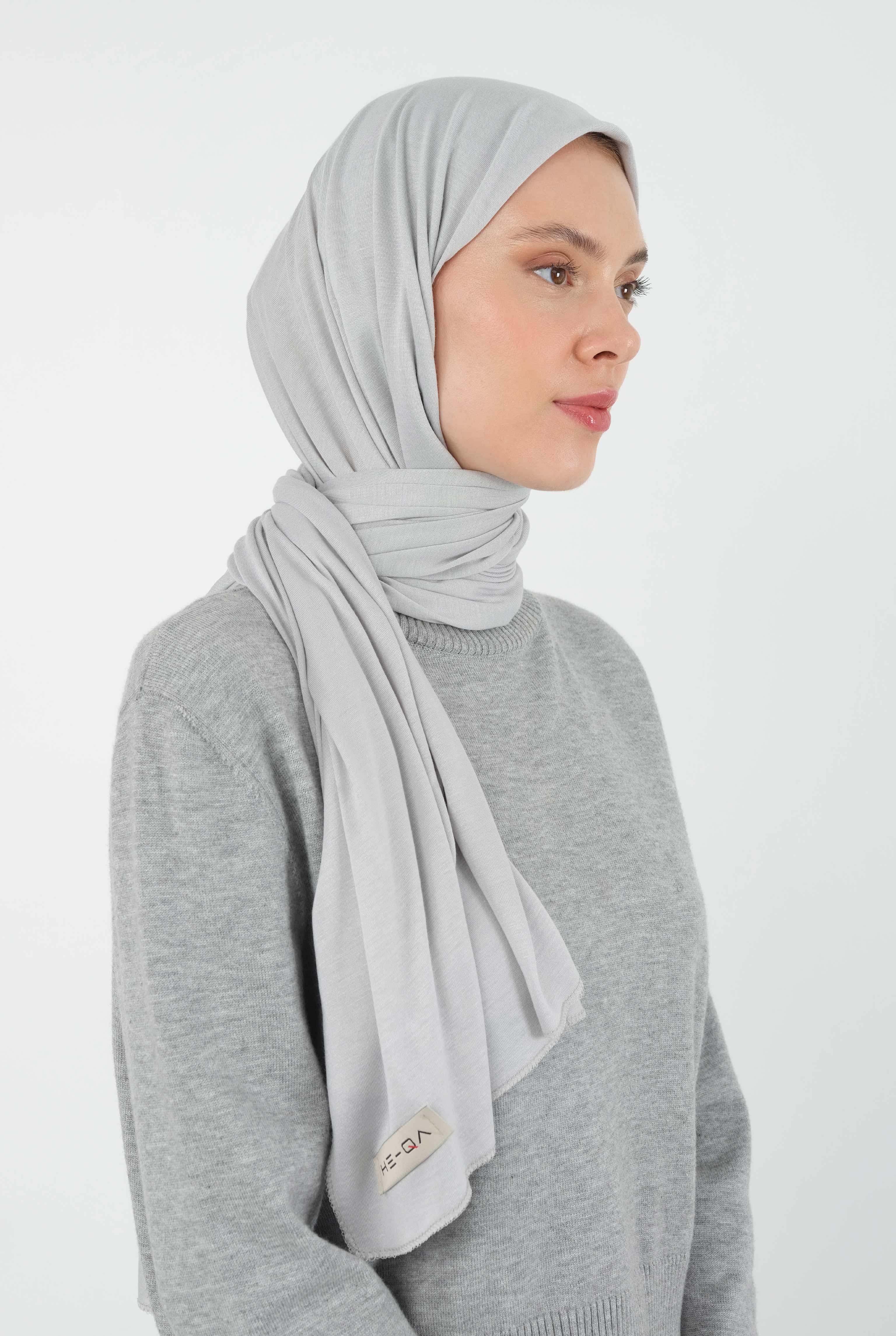 Penye Şal Açık Gri