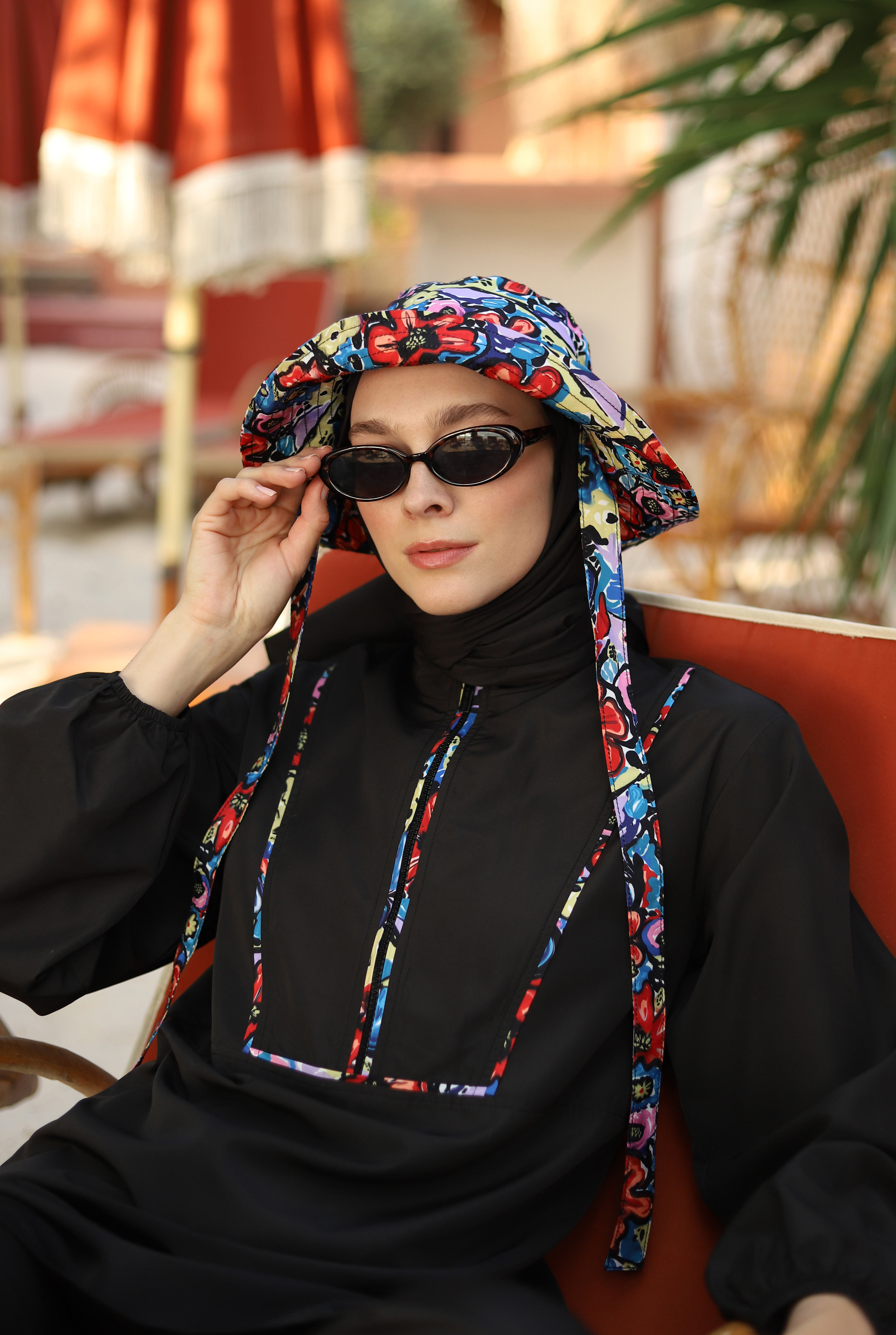 Biyeli Yüzme Takımı Siyah