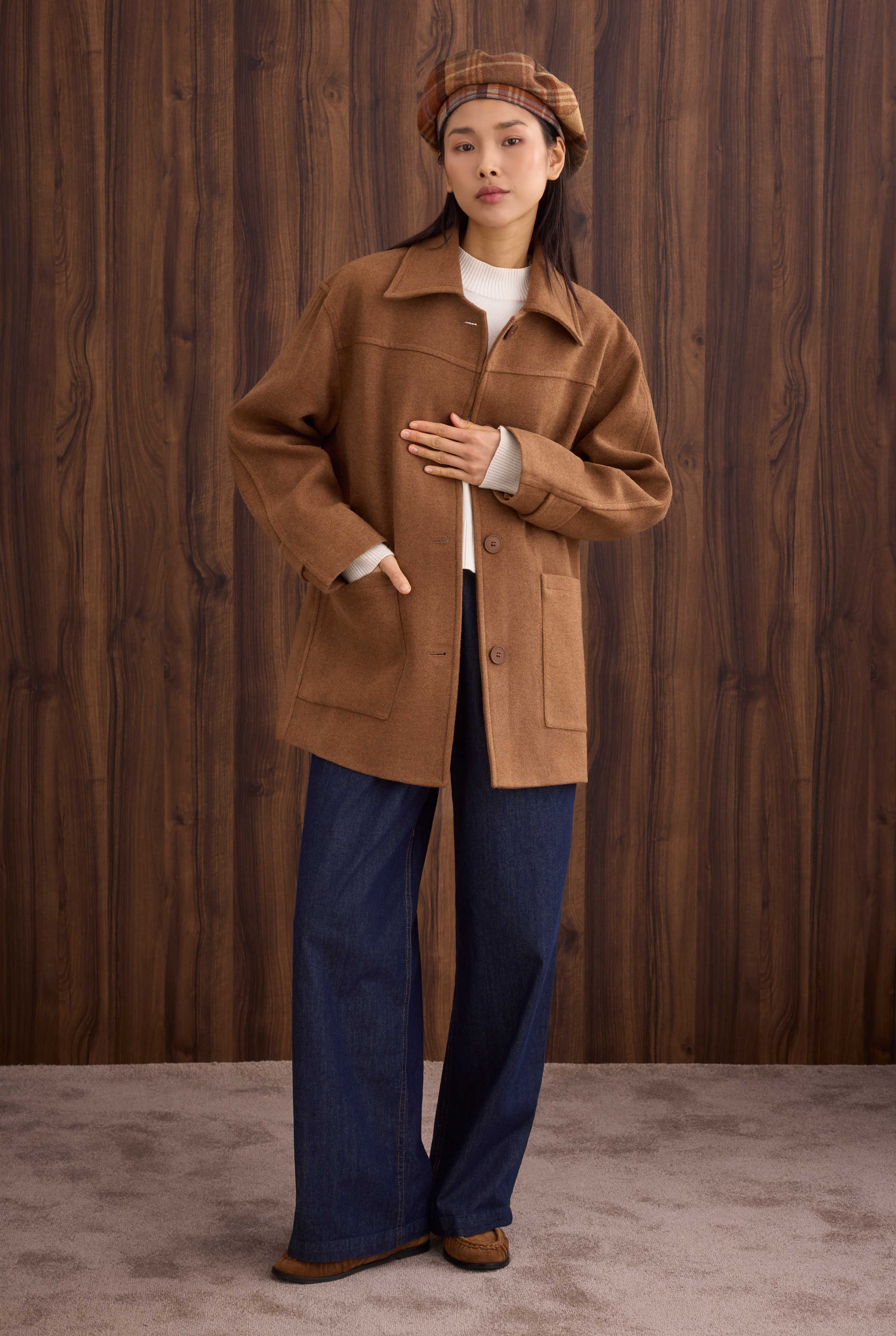 Basic Kaban Koyu Camel