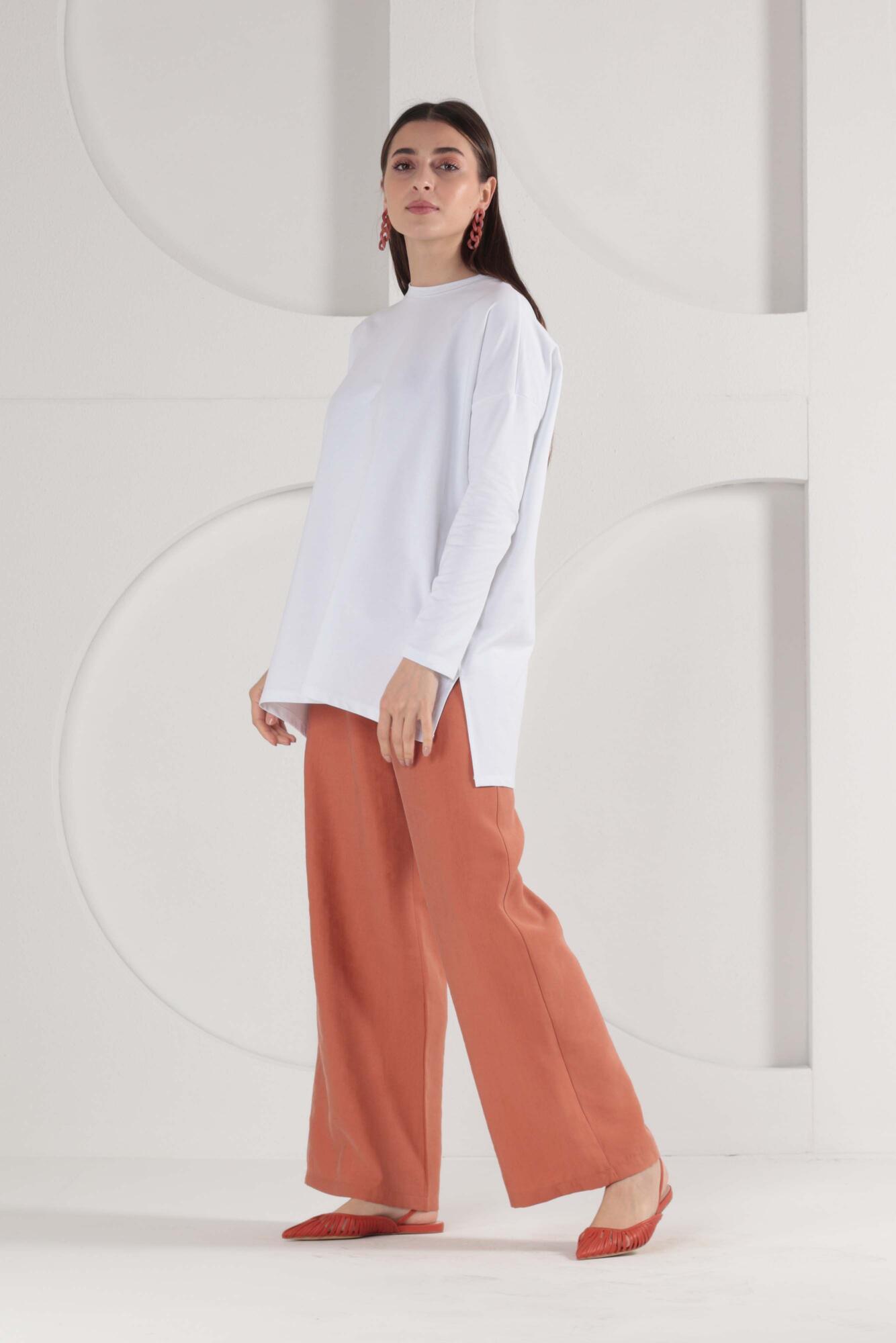 He Qa Tensel Bol Paca Pantolon Somon He Qa